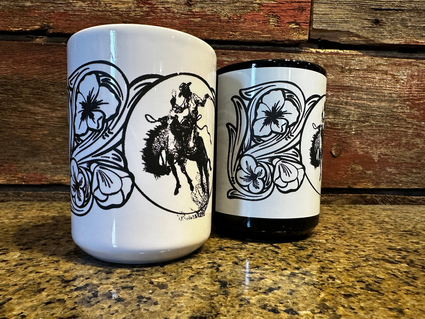 Ranch bronc coffee mug 15 oz