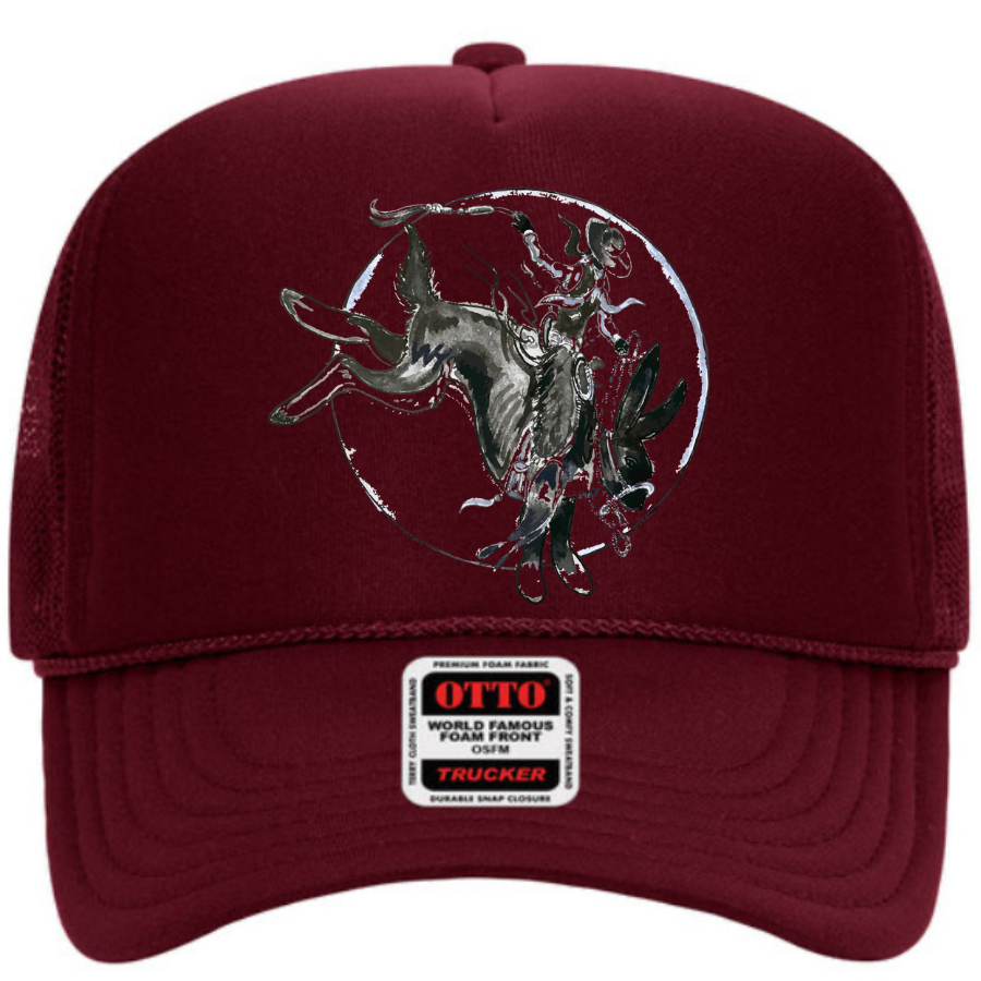 Bucking Jackrabbit Foam Trucker Cap in Solids