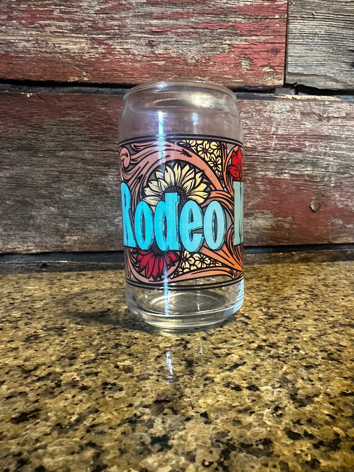 Can Glass Rodeo Mom
