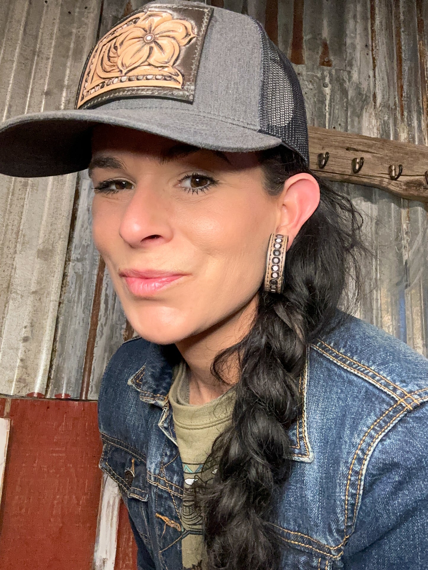 Dot Vera Hoop Earrings 40mm