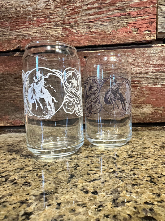 Can Glass Bronc The Rodeo Rose