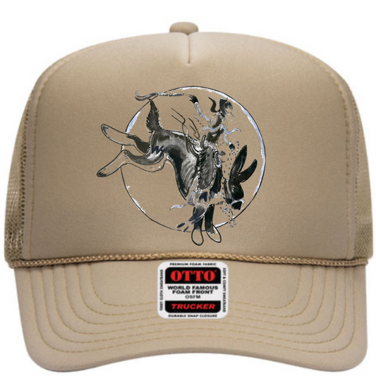 Bucking Jackrabbit Foam Trucker Cap in Solids