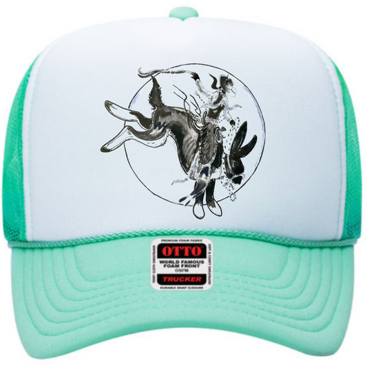 Bucking Jackrabbit Foam Trucker Cap in Spring Colors