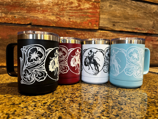 Ranch Bronc 15 oz coffee mug